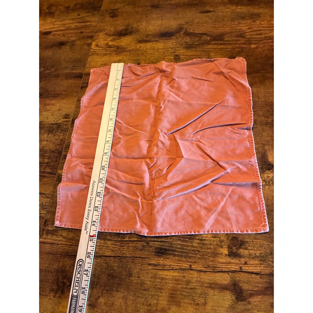 Unbranded Cloth Napkins Unisex OS Terracotta Fair Rustic Farmhouse Table Linens